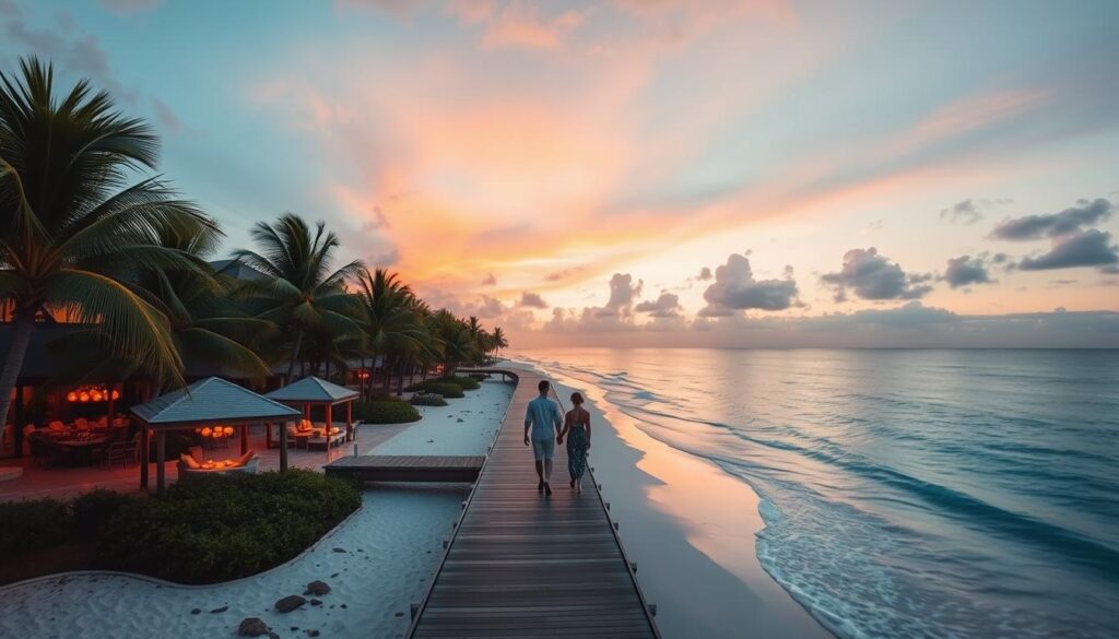 beachfront resorts for a romantic stay