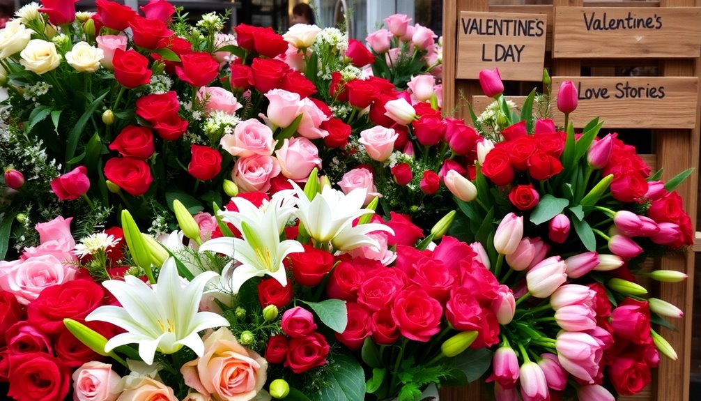 choosing local valentine flowers