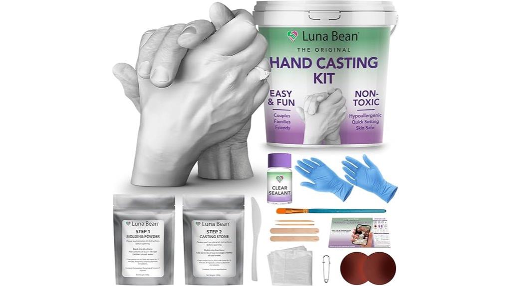 couples hand casting kit