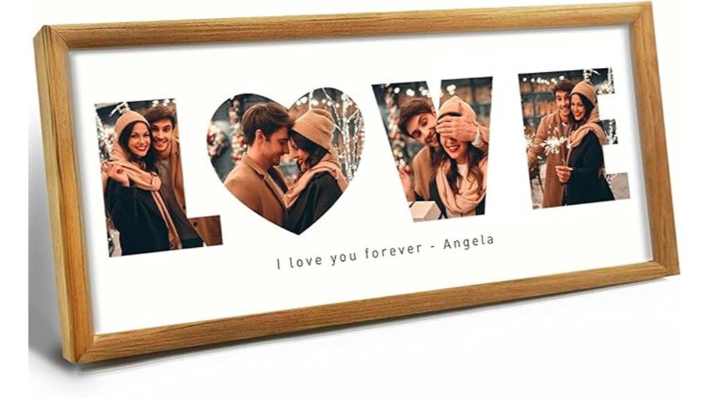 couples personalized picture frame