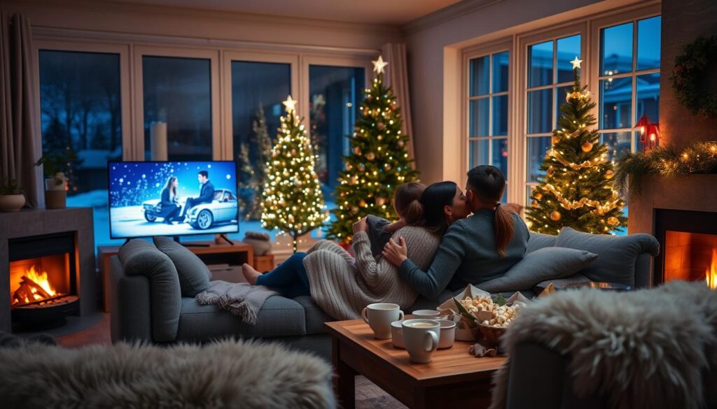 cozy movie night