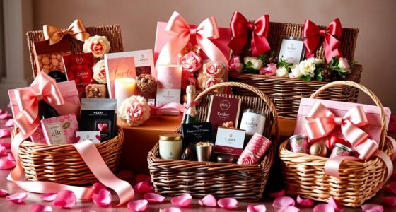 elegant valentine gift baskets