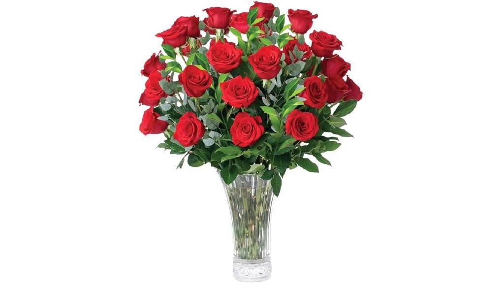 fresh red roses delivery