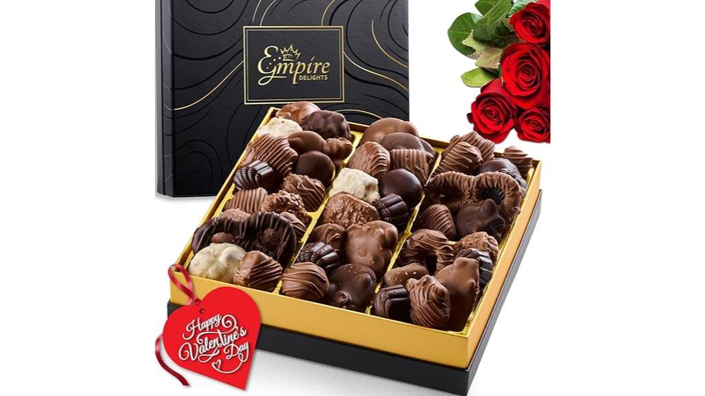 gourmet chocolate gift box