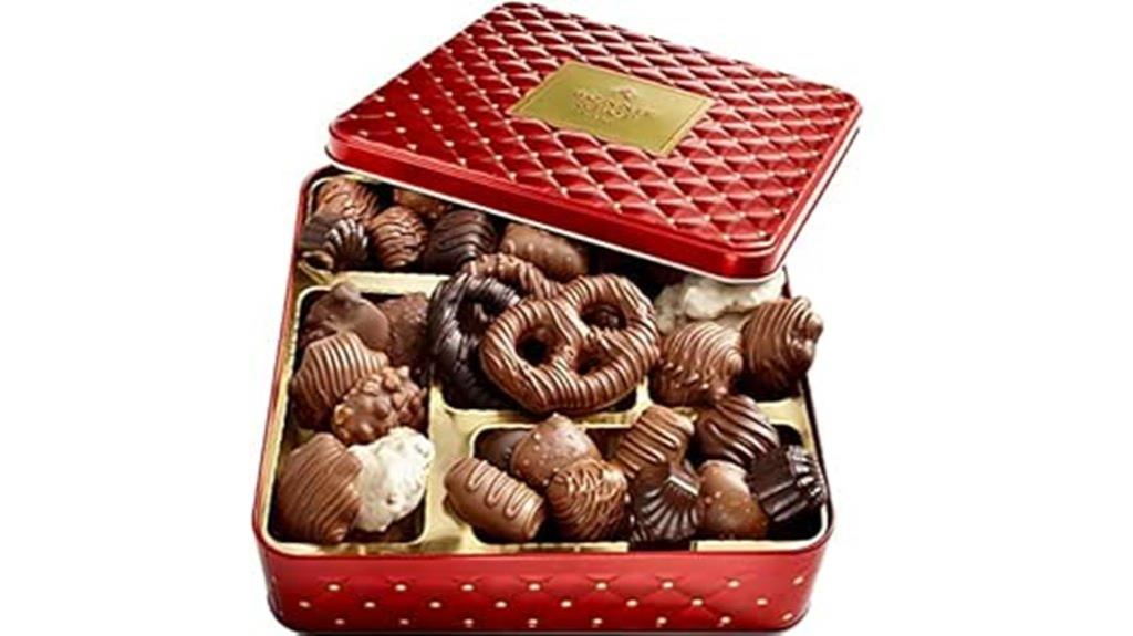 gourmet valentine s chocolate basket