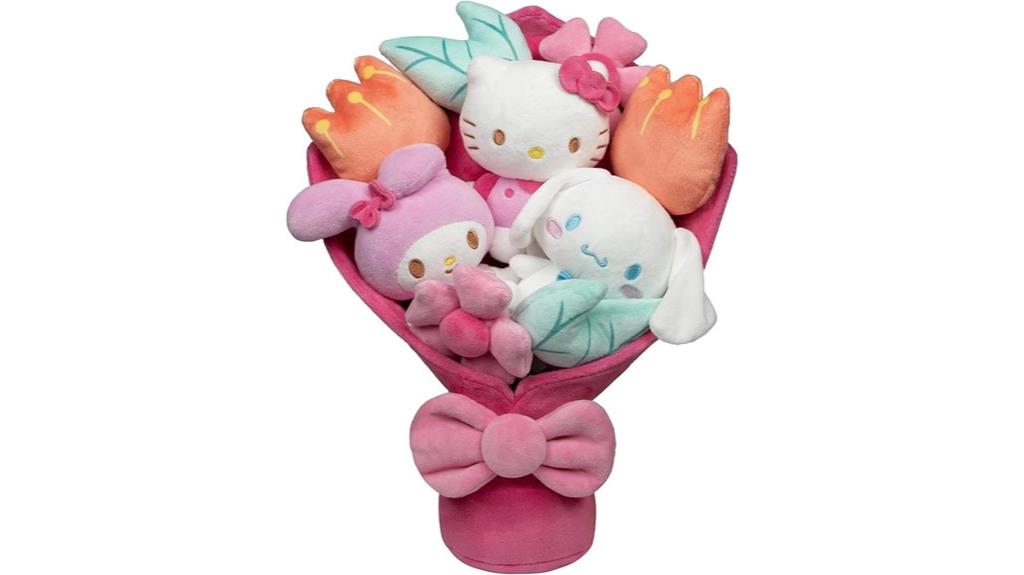 hello kitty plush bouquet