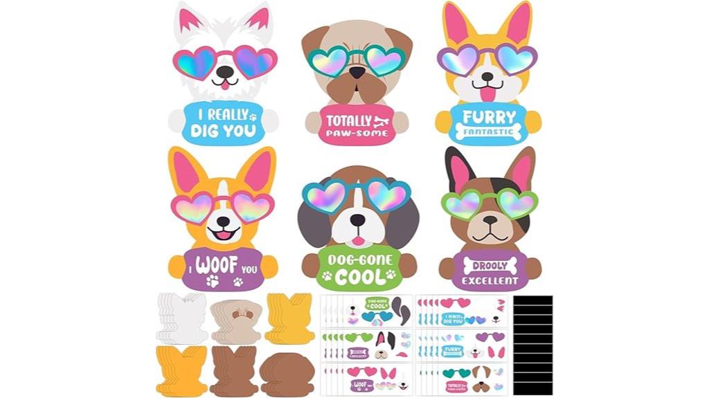 kids diy dog magnets