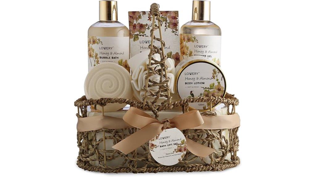 luxury bath gift basket