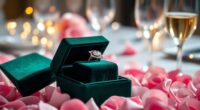 luxury valentine s ring sets