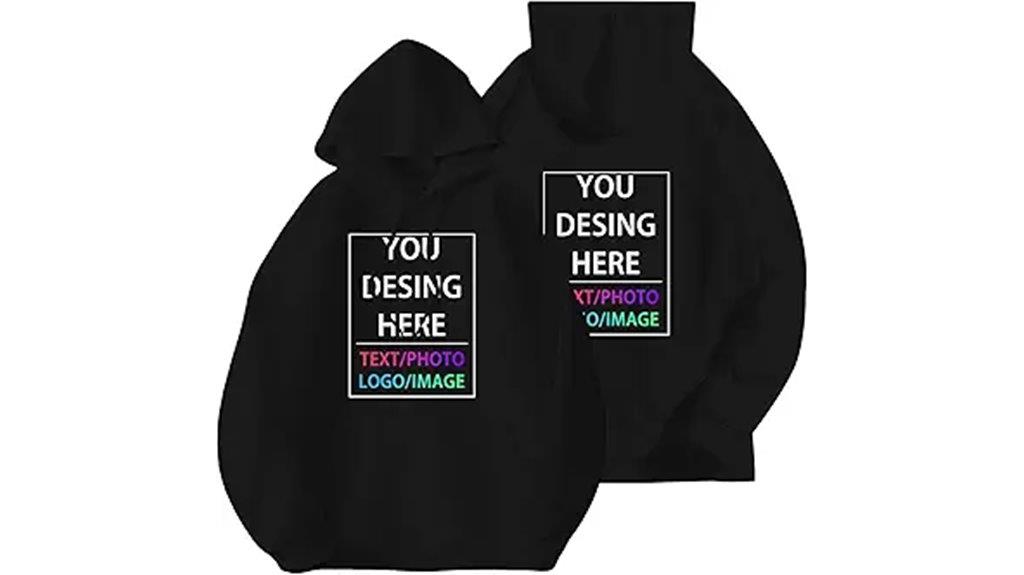 personalized unisex hoodie design