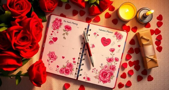 personalized valentine celebration planner