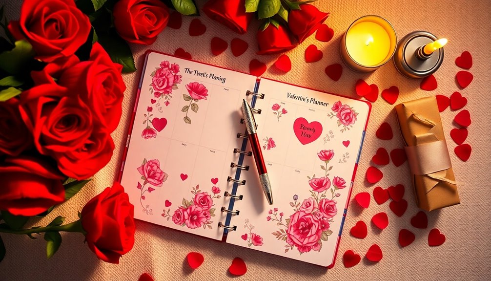 personalized valentine celebration planner