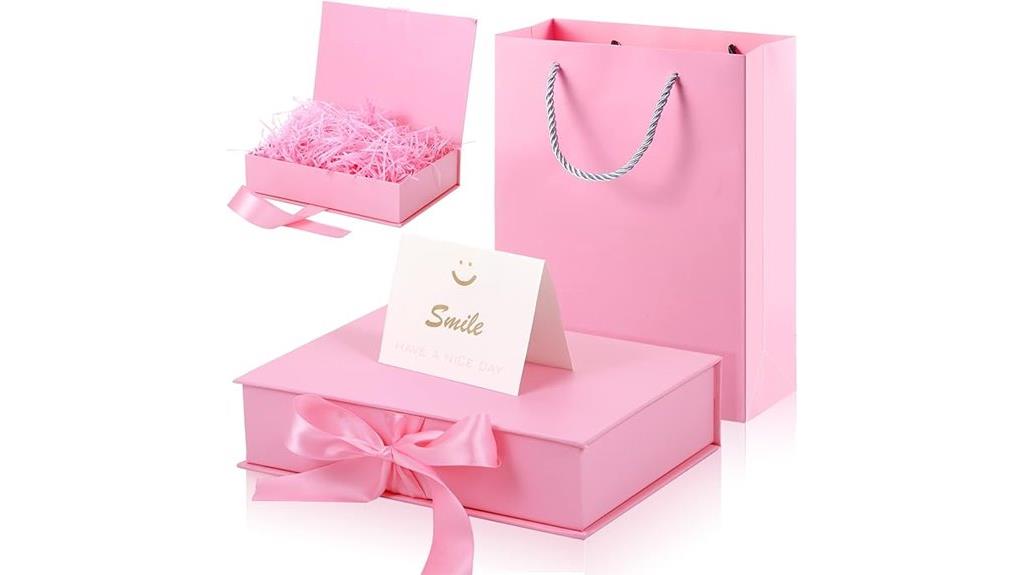 pink gift box set