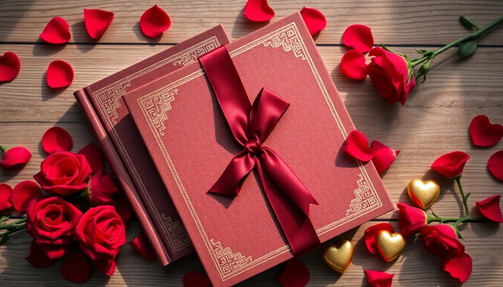 premium valentine book sets