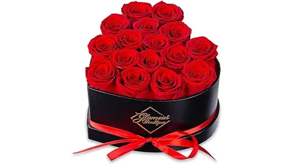 preserved rose gift box