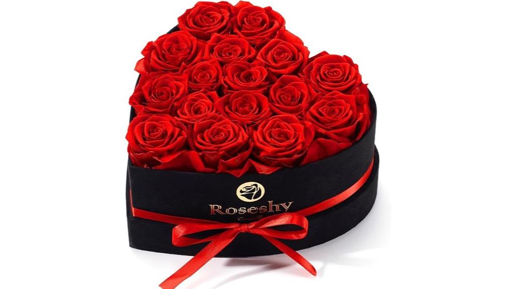 preserved roses gift box