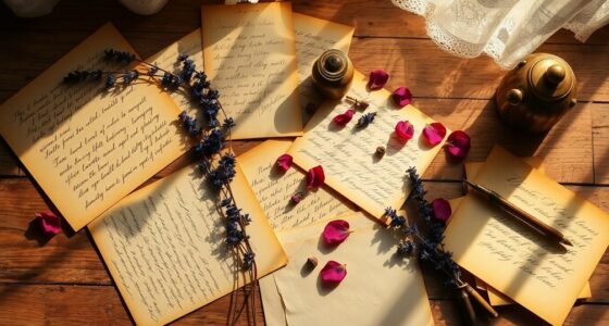 romantic correspondence throughout history