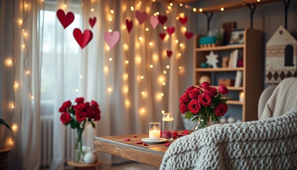 romantic diy valentine decor