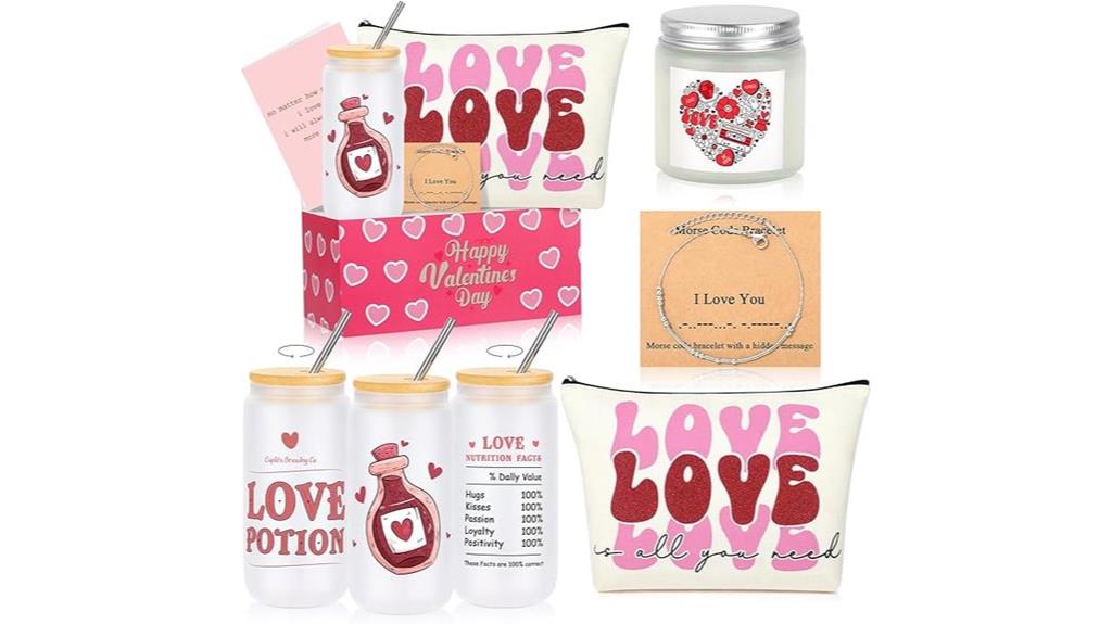 romantic gift basket collection