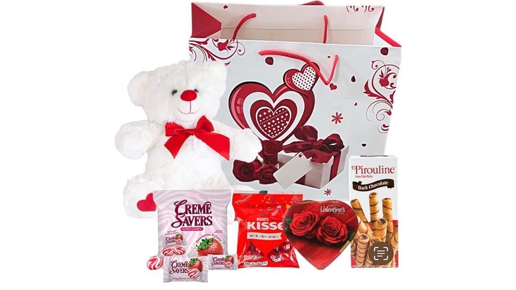 romantic gift basket set