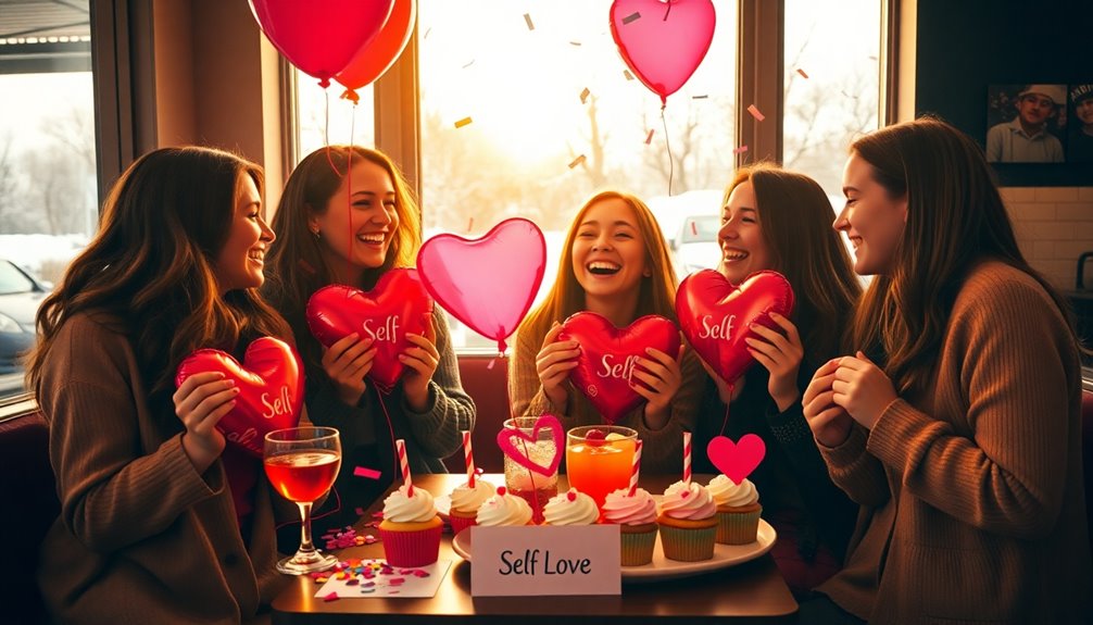 singles celebrate self love