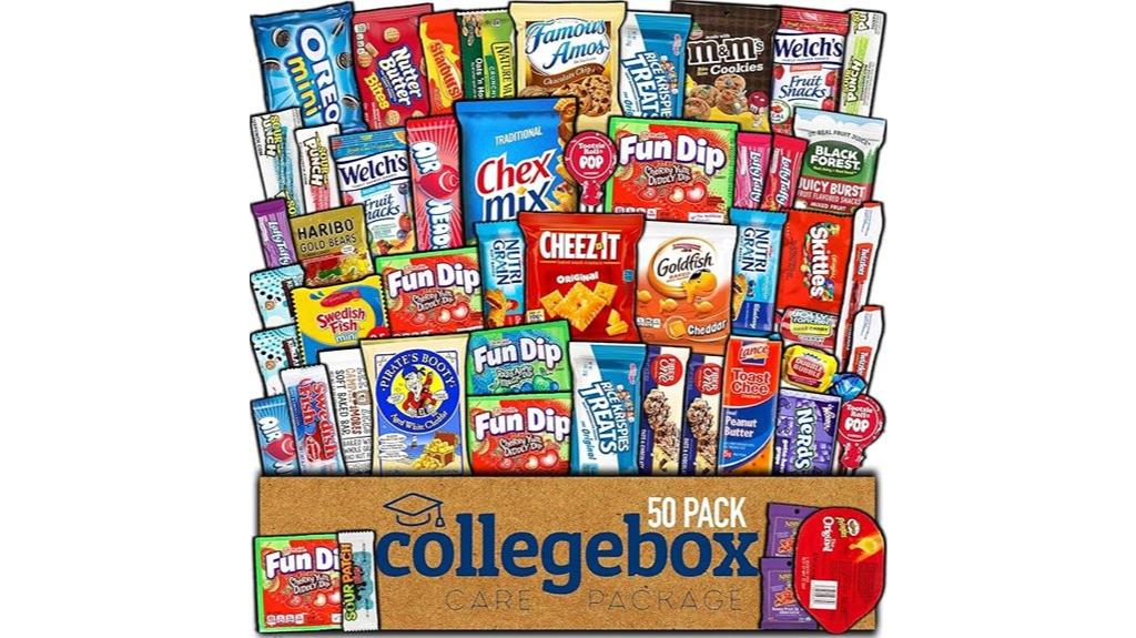 snack box care package