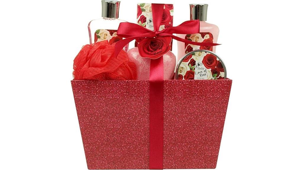 spa gift basket delight