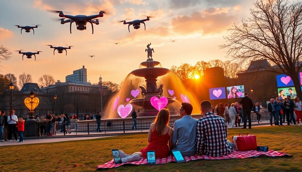 tech enhanced love celebrations