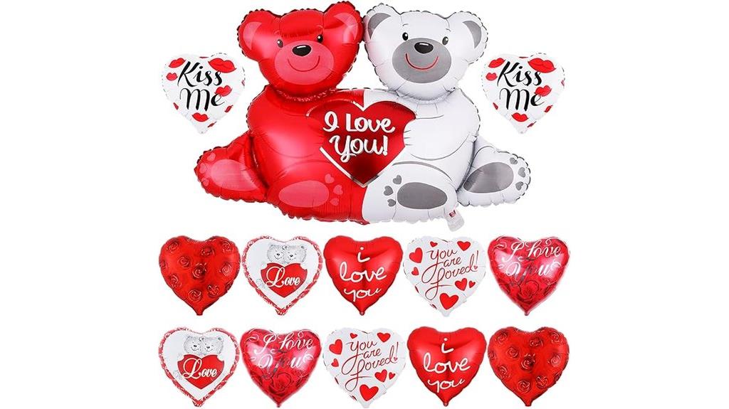 teddy bear balloon set