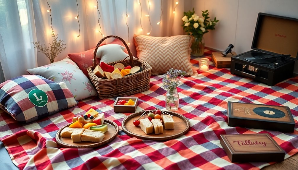 themed indoor picnic planning