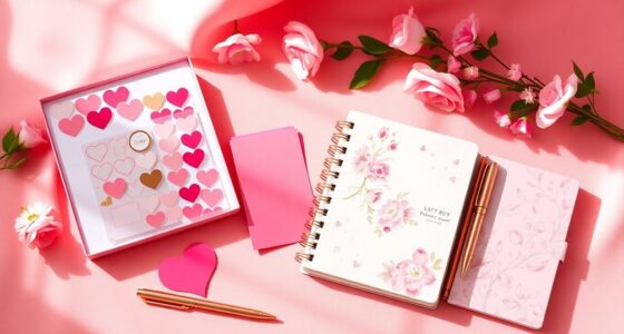 valentine planner gift sets