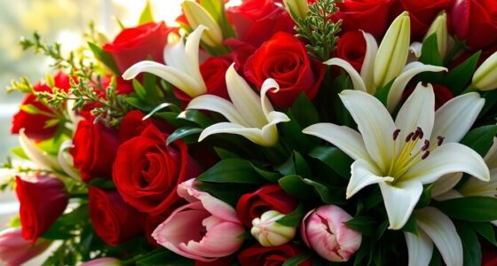 valentine s day flower bouquets