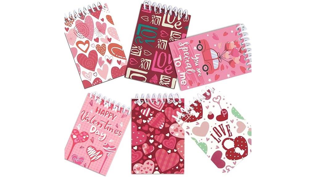 valentine s day notepads set