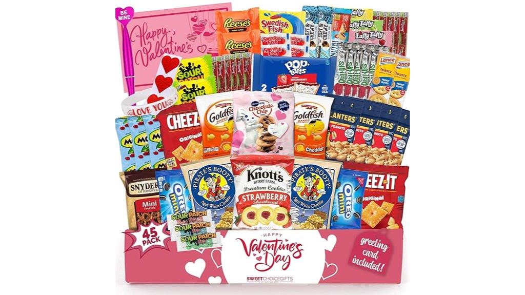 valentine s day snack box