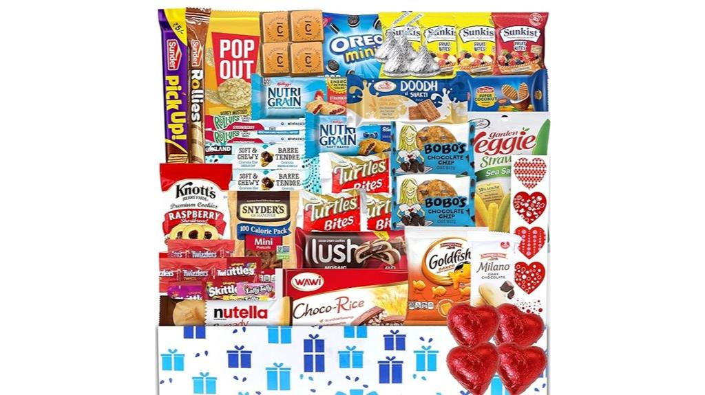 valentine s day snack box