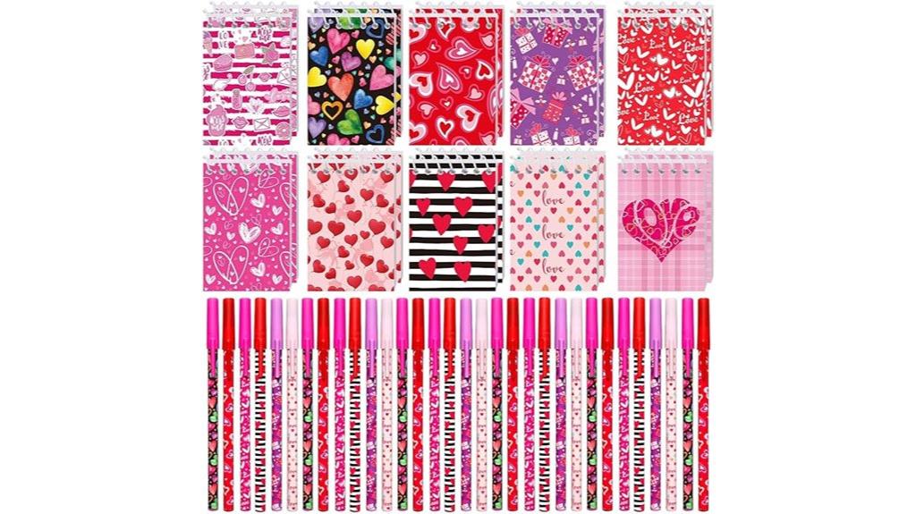 valentine s day stationery set