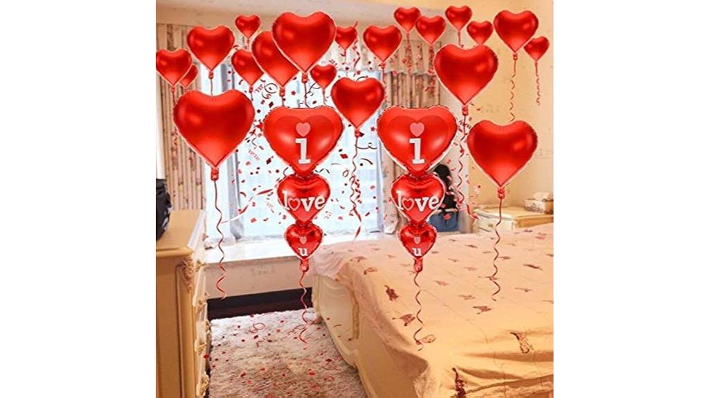 valentine s helium love balloons