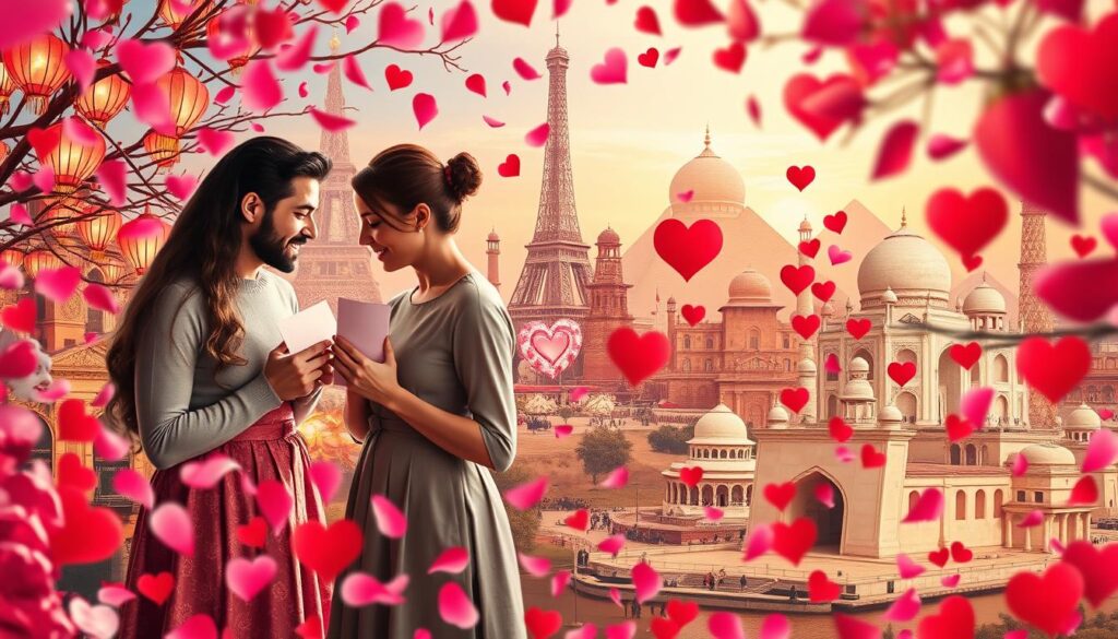 valentine's day traditions around the world