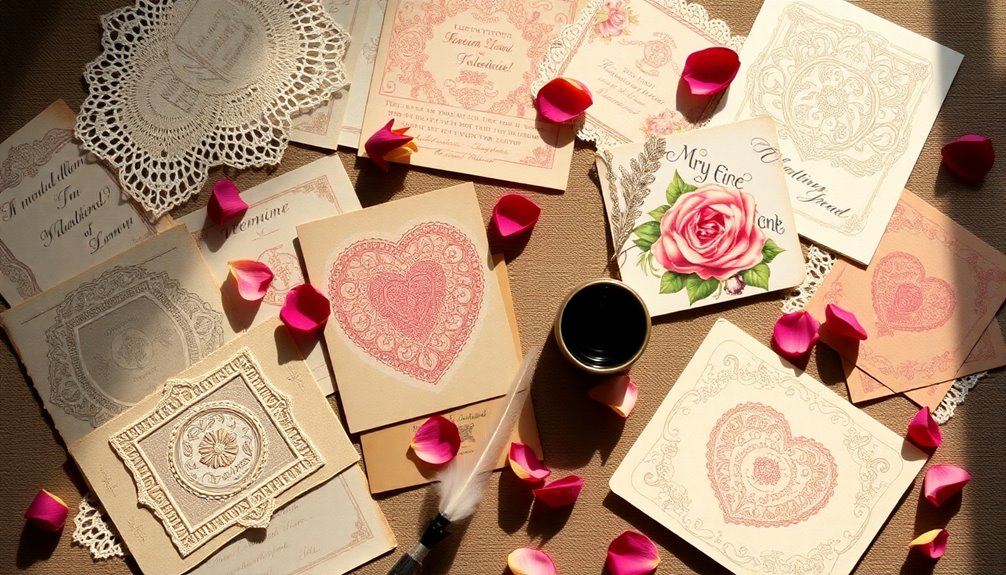 victorian valentine card transformation