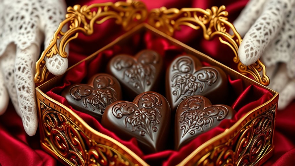chocolate as royal love symbol