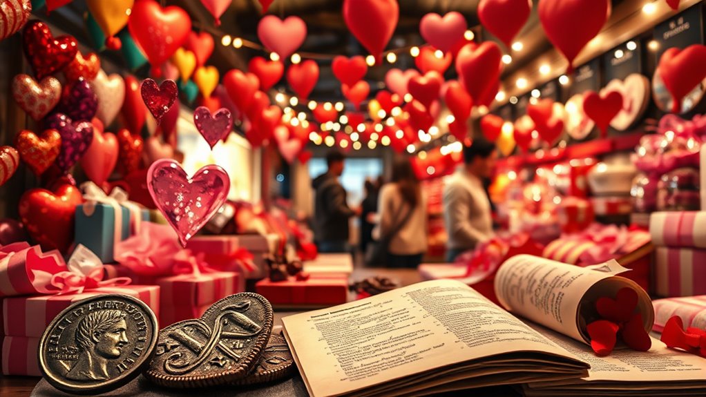 commercialized love gift giving