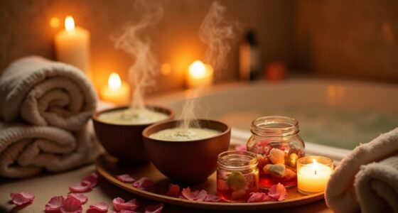 create romantic spa night