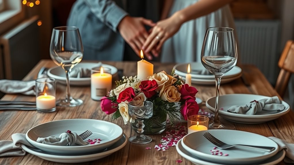 eco friendly romantic dining
