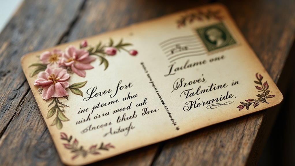 first atlantic valentine postcard