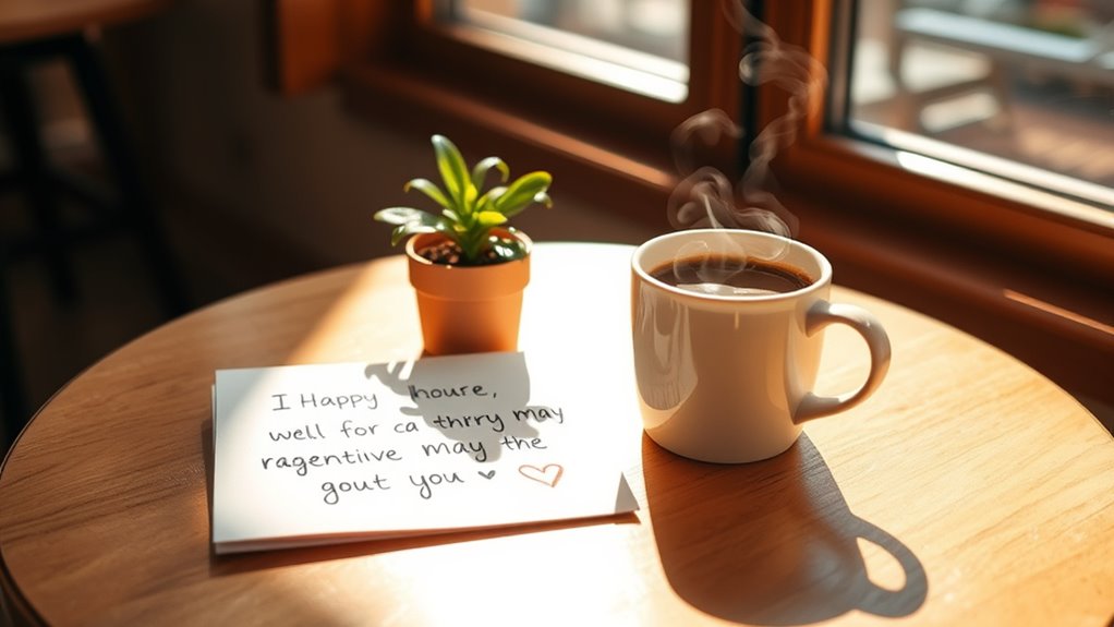 genuine kindness over grand gestures