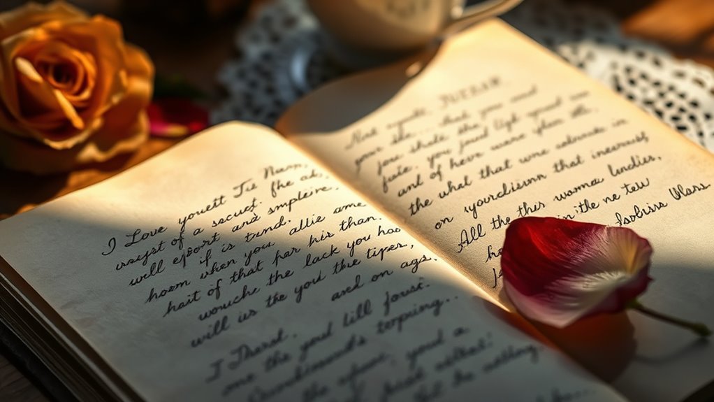 handwritten sincerity fosters connection