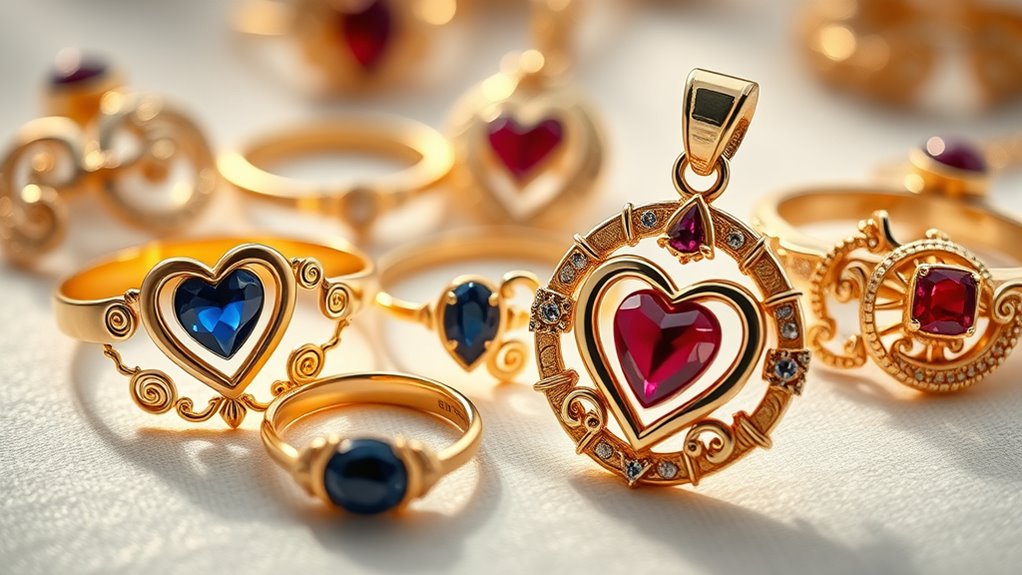 mythological love inspired jewelry