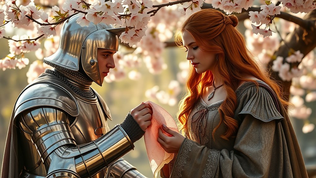 noble forbidden romantic devotion