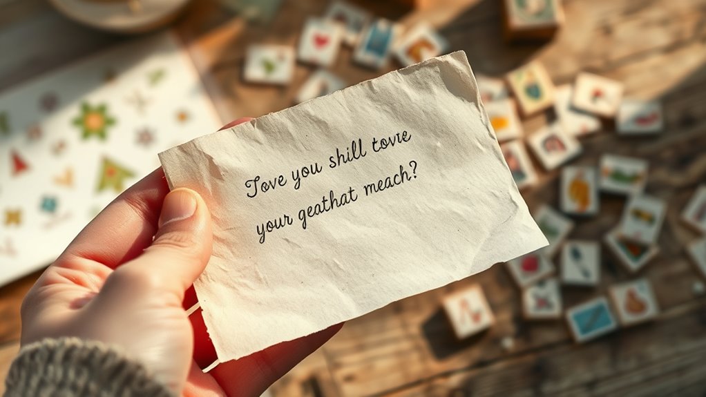 personal handwritten heartfelt expressions