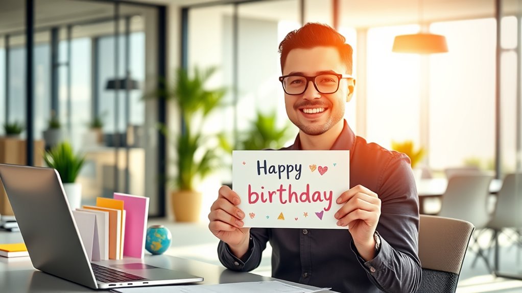 playful professional birthday messages